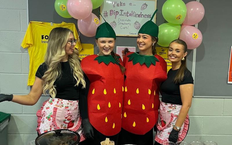 Kind hearted Dundalk students go all out for Focus Ireland