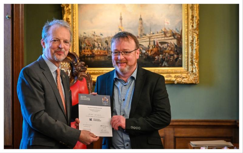 Portarlington fishmonger celebrated at prestigious awards ceremony in London