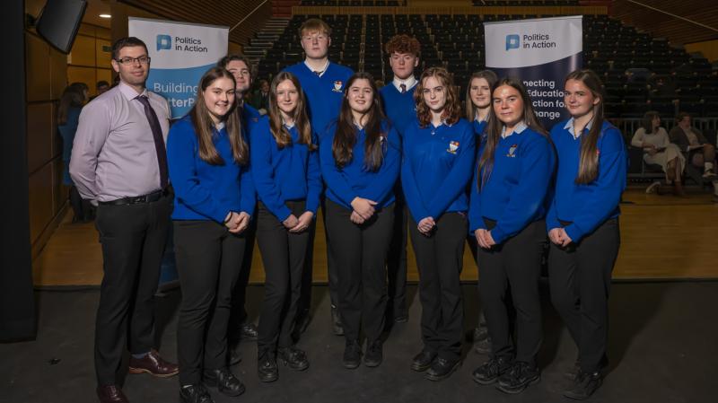 Donegal students attend showcase for participation in cross-border project
