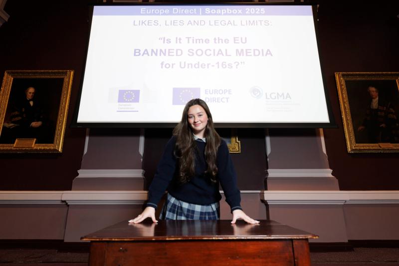  Portarlington student represents Laois at National Soapbox Competition