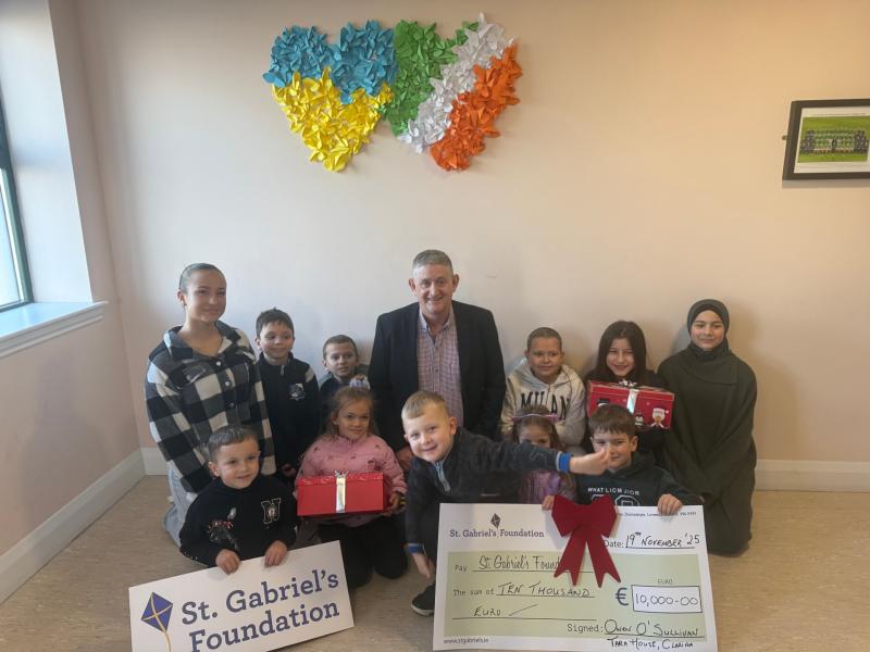 Kind-hearted businessman makes donation in honour of Limerick-based refugees