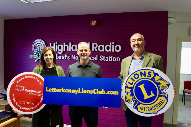 Letterkenny Lions Club launches online charity auction to Support Donegal Foodbanks