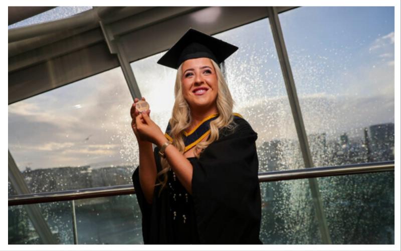 Outstanding Laois nursing student honoured with top award at graduation