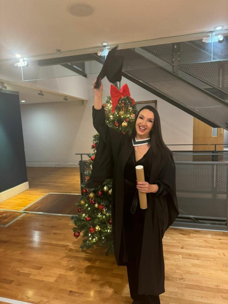 Congratulations: Longford's Siobhàn Cronogue celebrates significant milestone