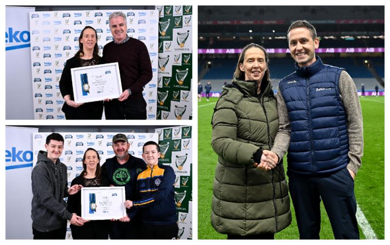 Laois GAA club woman named 2025 Beko Club Champion at Croke Park
