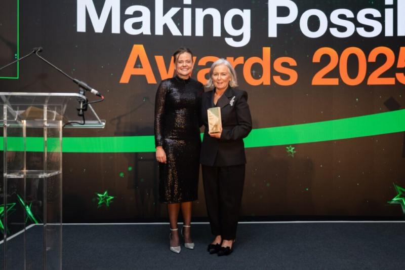 Carlow woman recognised with an award for her 'exceptional impact' in the workplace
