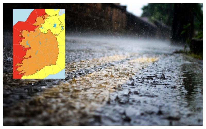 'Risk to life and property' in Laois as Storm Bram batters the county