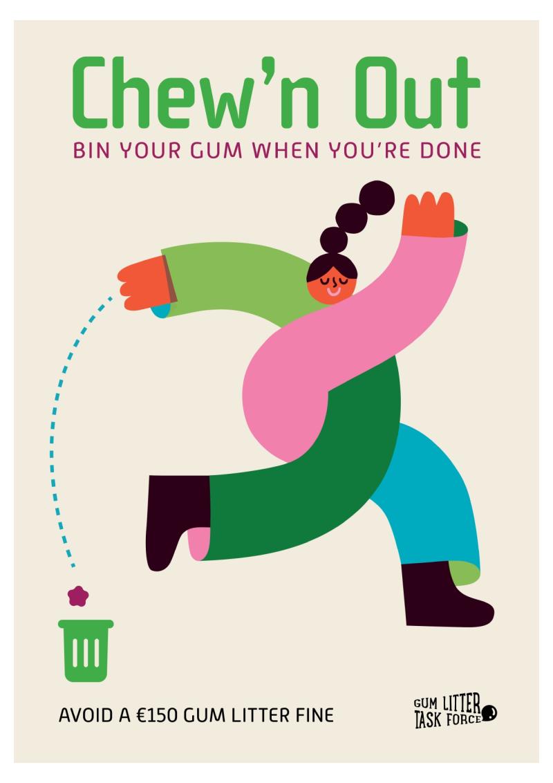 Gum litter at 10-year low as ‘Bin It!’ roadshow makes stop in Louth