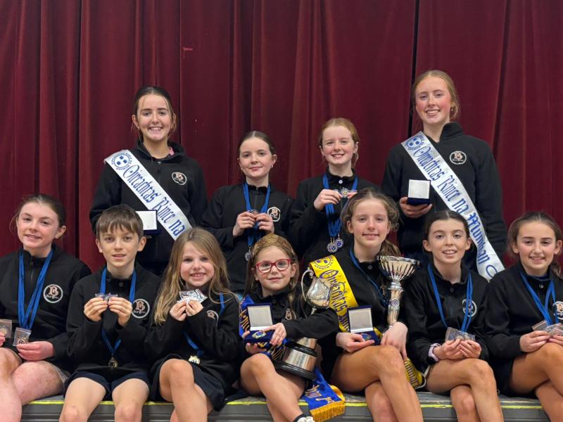 PITCURE: Irish dancers from Tipperary dance school celebrate success at recent competition