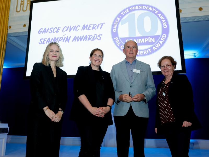 Offaly volunteers recognised at national Gaisce PAL celebration