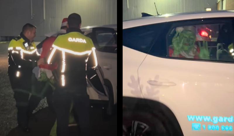 Longford Gardai arrest the Grinch! 