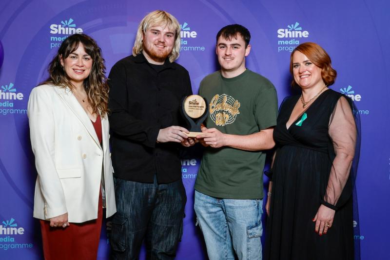 Dundalk IT graduates honoured for student journalism at Shine Media Awards