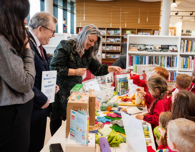 'Something for everyone': New and improved sensory toy range launched at Waterford library