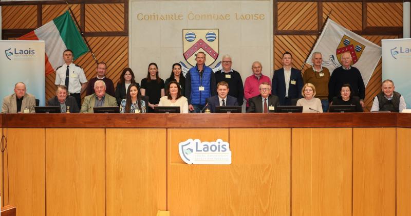 Twenty members approved for new community policing meetings for Laois