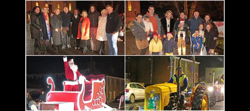 PICTURES |  Santa is coming through Longford and appears in Drumlish for the lights