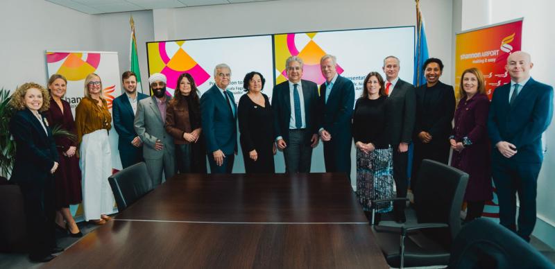 Ambassador of Italy to Ireland meets Shannon Chamber member companies