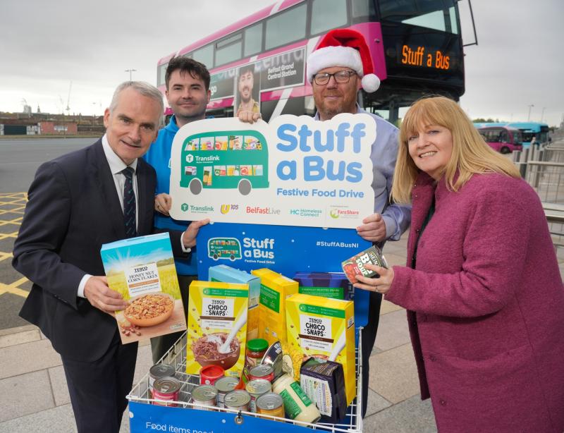 Derry residents urged to donate as 'Stuff a Bus' campaigns hits NW Transport Hub