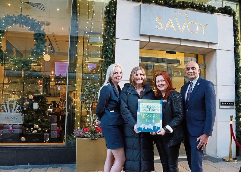 Top Limerick hotel gets Tidy Towns award for its 'warmth, style and sparkle'