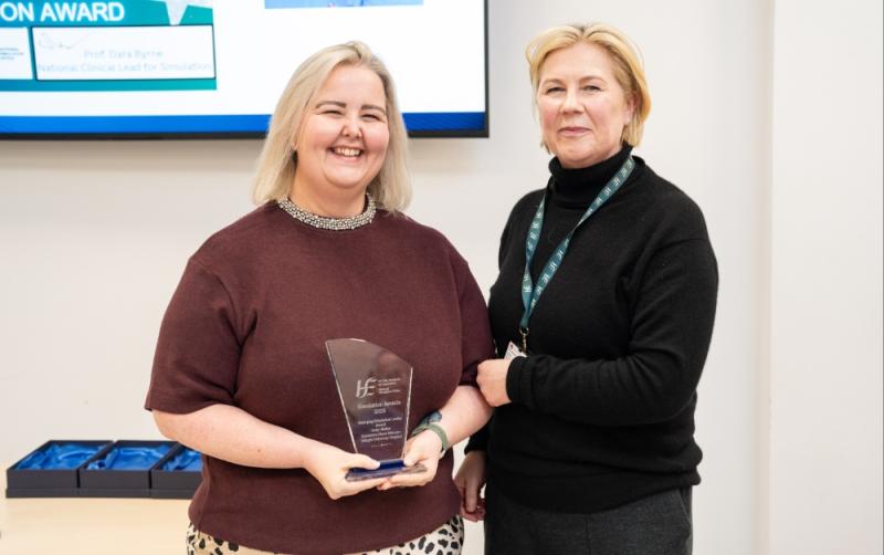 Kildare nurse Cathy Mullen wins education excellence award 