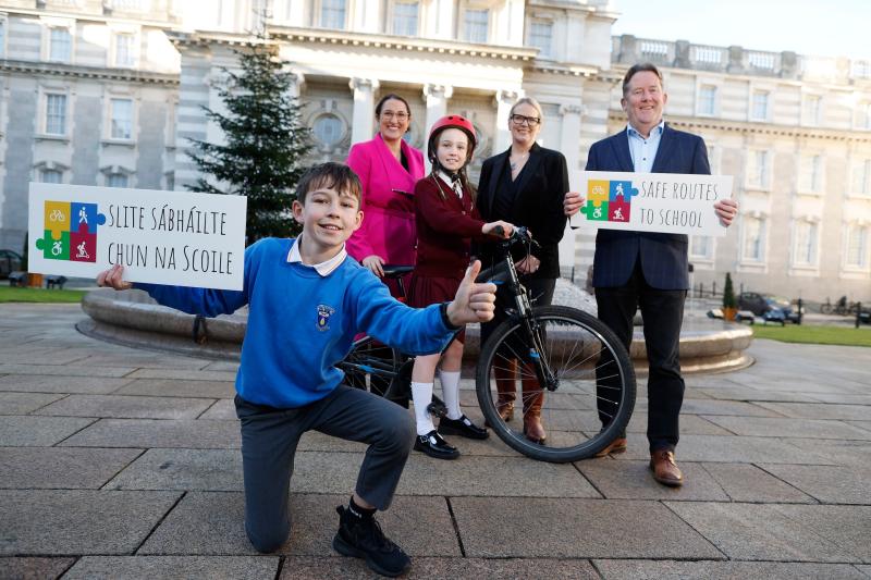 Four more Louth schools to benefit from Safe Routes to School Programme