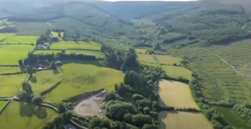 Glendine East Slieve Blooms huge commercial quarry