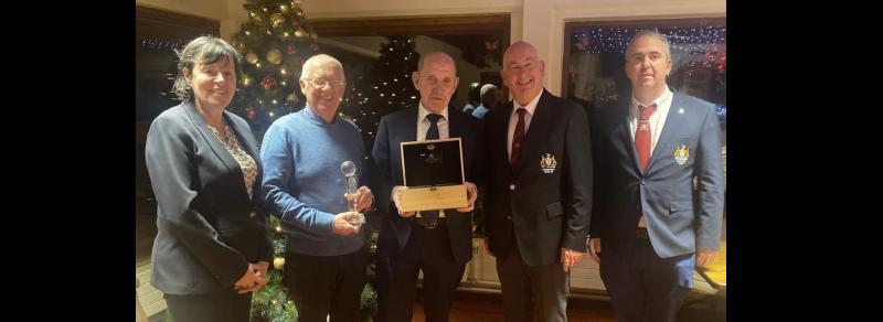 The two Johns were honoured by Clonmel Golf Club for outstanding service