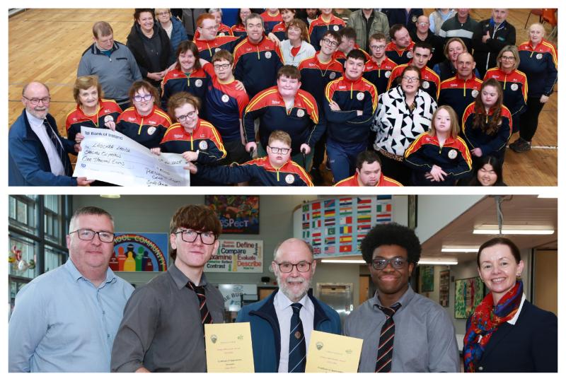 Laois Lions Club makes two fantastic cheque presentations