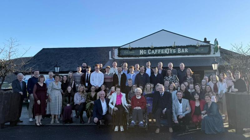 McCafferty&rsquo;s Bar Lettermacaward wish Kitty Roarty a happy 100th birthday