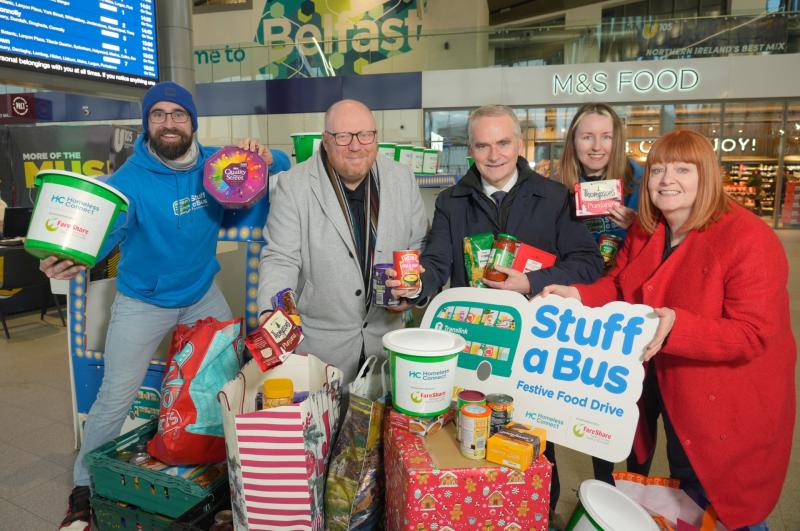 From Derry to Belfast: North west support helps Stuff a Bus 2025 collect 36,000 meals