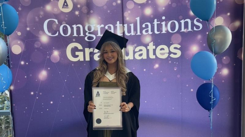 Donegal&rsquo;s Katie Cunningham graduates from Atlantic Technological University, Galway