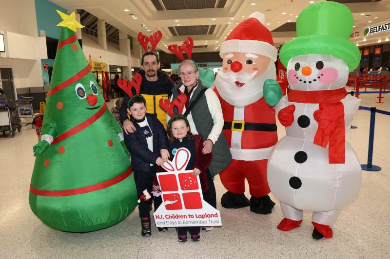 Derry families join magical Lapland trip to meet Santa Claus