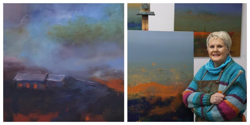 Tipperary artist combines abstraction with realism in each new painting