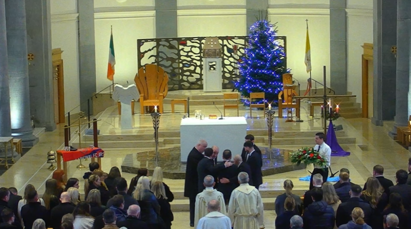 The funeral of Longford Garda Mark Mulligan hears of a "gentleman who was a genuinely good soul"  