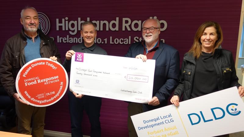 Letterkenny Lions Club raises &euro;20,000 to fight food poverty this Christmas  