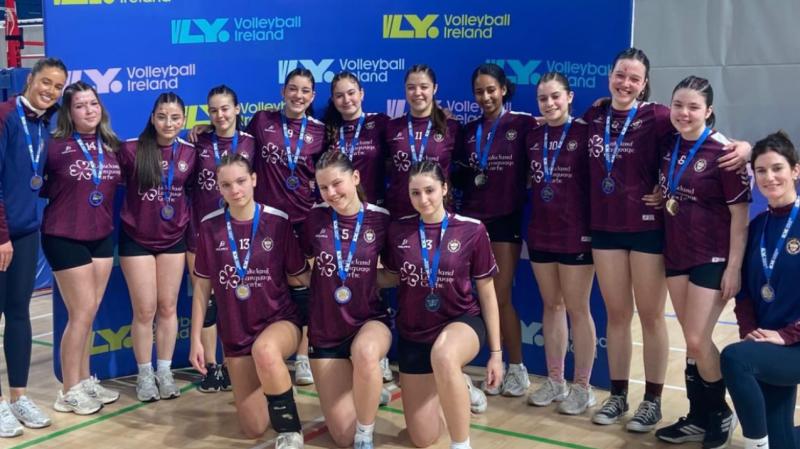 Local Tipperary secondary school plays our hard-fought All-Ireland volleyball final