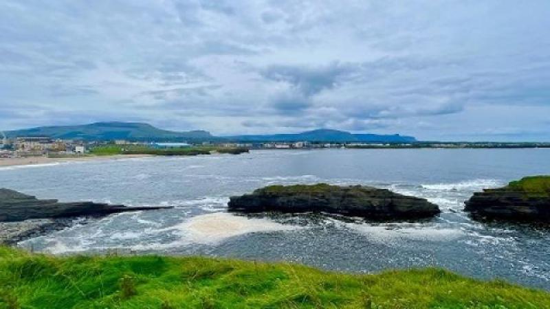 Mostly cloudy today with patchy light rain and drizzle at times in Donegal today