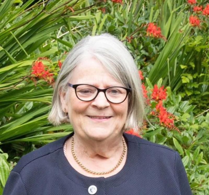 Tribute paid as Foyle Hospice chairperson Angela McIntyre steps down