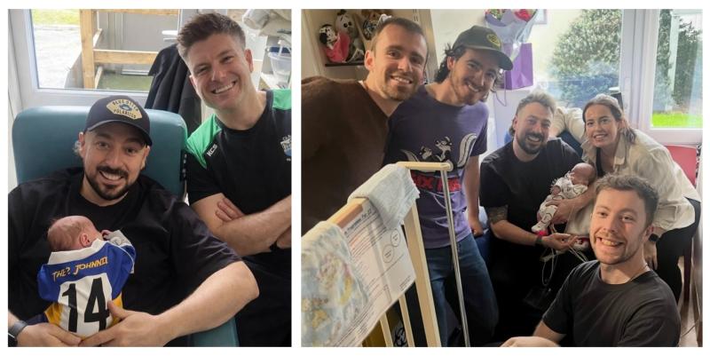 Two Johnnies Star Johnny &lsquo;Smacks&rsquo; marks first Christmas in hospital with newborn Son JJ