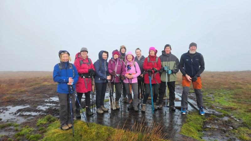 PICTURE: Tipperary hiking group conquers famous Irish mountain