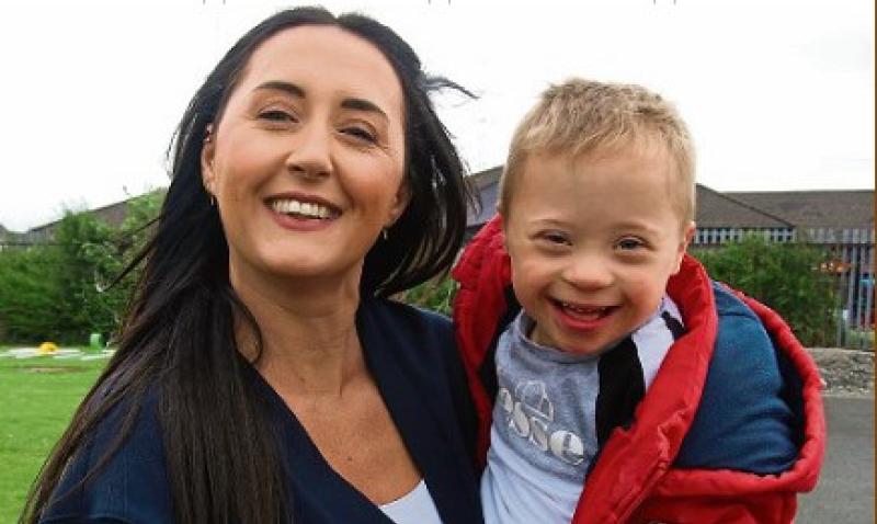 Vanessa Craig pictured with her son Jonah at the Strathfoyle Community Fun Day.  PHOTO: Deirdre Heaney, nwpresspics.
