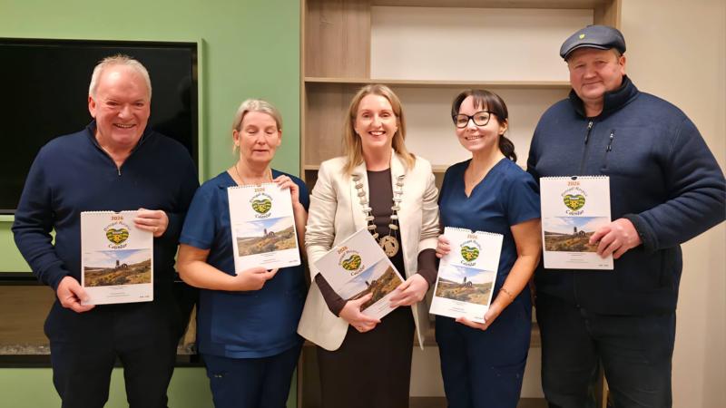 Proceeds raised from 2026 Donegal Hospice Calendar donated to community hospital