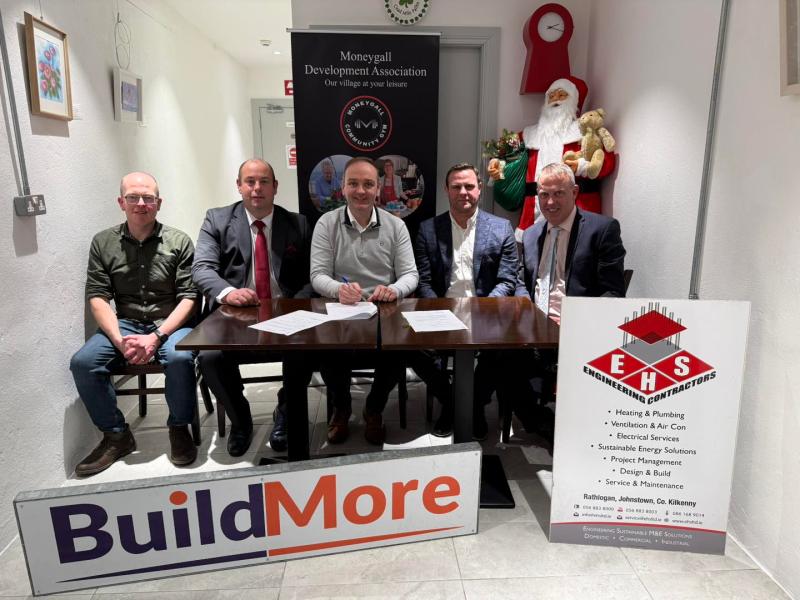 Contract signed for new state of the art community centre in Offaly