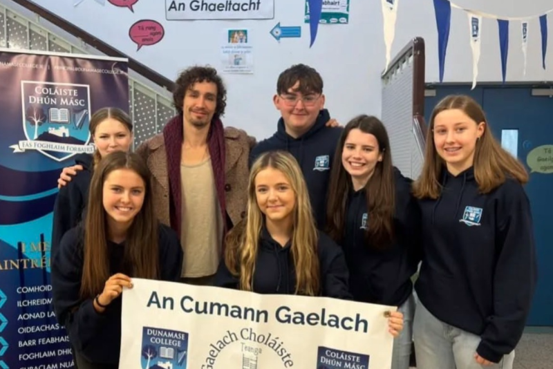 Laois students interview big names on Portlaoise school podcast