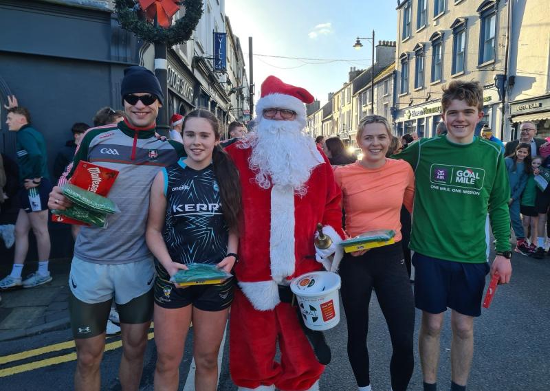 Offaly raised &euro;7,800 at annual GOAL Mile events last Christmas