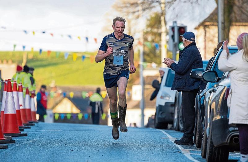 'Giving it wellie': Laois GAA player wins popular Castlecomer Wellie Race
