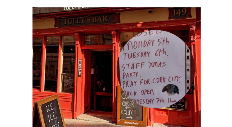 Pub in Carlow announce when they will reopen after the busy Christmas period 