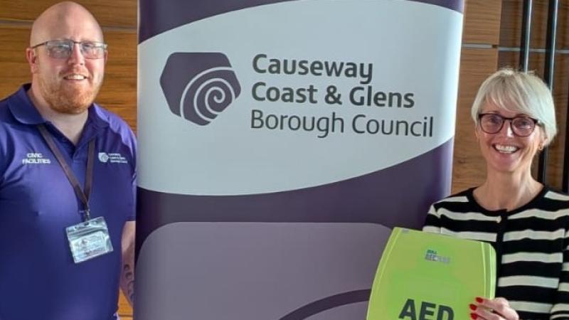 Causeway Council launch new defibrillator initiative 