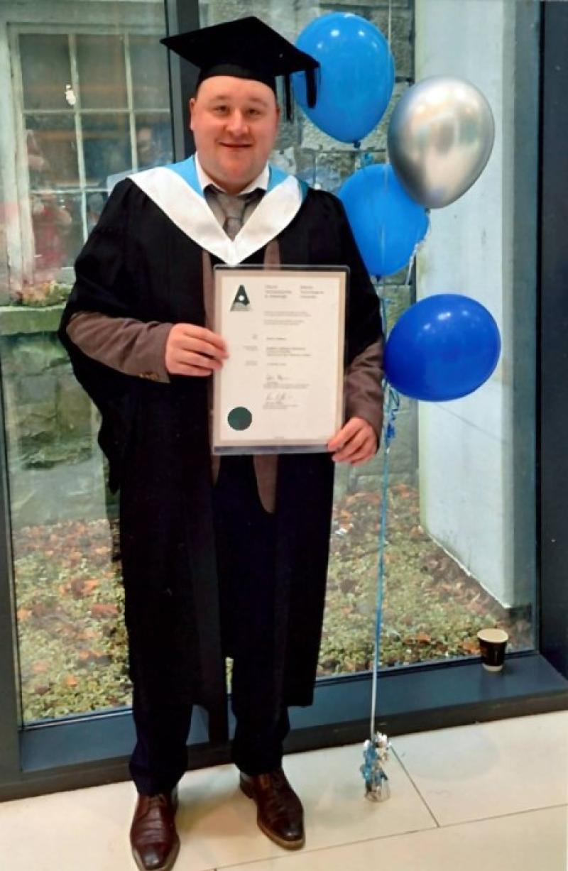 Offaly man graduates with a degree in General Nursing