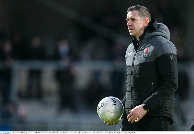 Derry football is in a good place - Enda  Muldoon