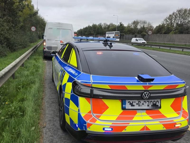 Vehicle detected travelling at 118km/h in an 80 km/h zone in this Kildare town